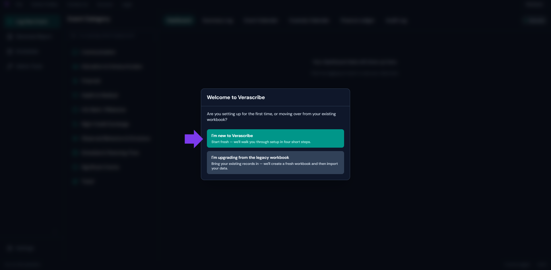 Create new workbook